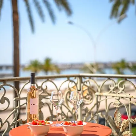 Les Sablettes Terrasse Vue Centre Proche Plages * Menton
